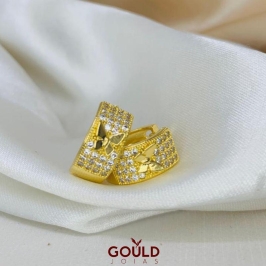 ARGOLA BORBOLETA CRAVEJA