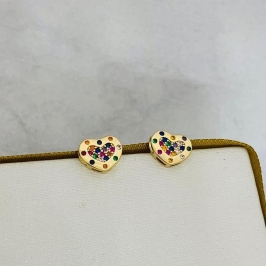 BRINCO CORAÇÃO CRAVEJADO