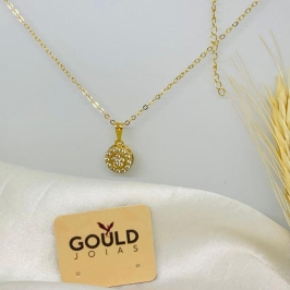 COLAR REDONDO CRAVEJADO