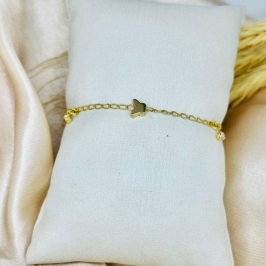 PULSEIRA BORBOLETINHA C 2 PONTO DE LUZ