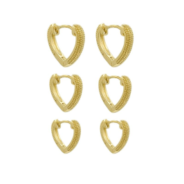 ARGOLA (M) CORAÇAO COM DETALHES