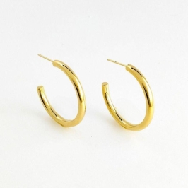 ARGOLA TUBO LISA MEDIA