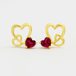 BRINCO CORAÇAO ROSA