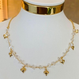 CHOKER BRILHO INTERIOR