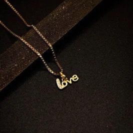 COLAR LOVE COM ZIRCONIA