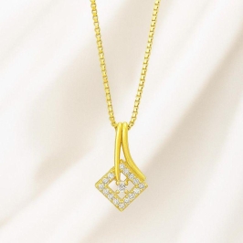 COLAR QUADRADO CRAVEJADO