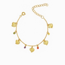 PULSEIRA CORAÇAO PONTO DE LUZ COLORIDO