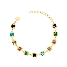 PULSEIRA PEDRA COLORIDA