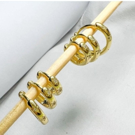 ARGOLA 2 FILA CRAVEJADA PEQUENA