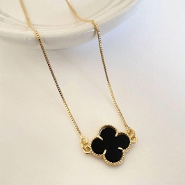 COLAR TREVO TREVO BLACK G