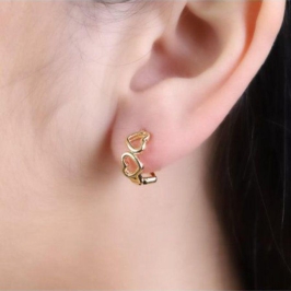 ARGOLA CORAÇAO VAZADO