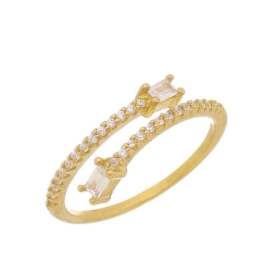 ANEL REGULAVEL CRAVEJADO C/ ZIRCONIA