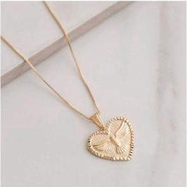 COLAR CORAÇAO ESPIRITO SANTO