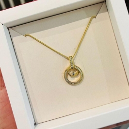 PINGENTE CIRCULO EM ZIRCONIA