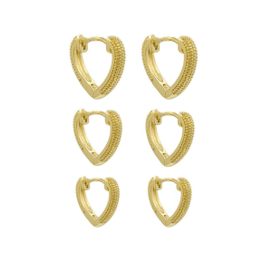 ARGOLA (G) CORAÇAO COM DETALHES