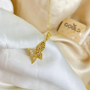 CORDÃO BORBOLETINHA CRAVEJADA