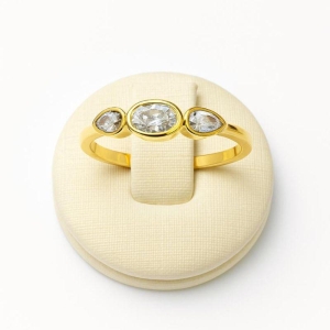 ANEL 3 PREDRA CRISTAL