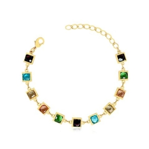 PULSEIRA PEDRA COLORIDA
