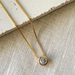 COLAR REDONDO PONTO DE LUZ PEQUENO