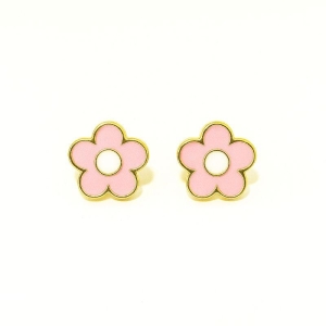 BRINCO FLOR ROSA INFANTIL