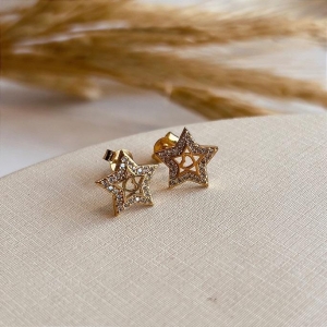 BRINCO ESTRALA CORAÇÃO CENTRO