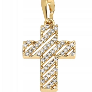 PINGENTE CRUS CRAVEJADA