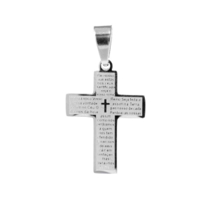 PINGENTE CRUZ PAI NOSSO