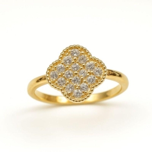 ANEL TREVO CRAVEJADO