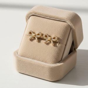 BRINCO LAÇO CRAVEJADO