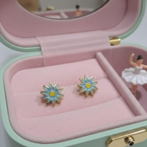 BRINCO MARGARIDA AZUL PONTUDINHA INFANTIL