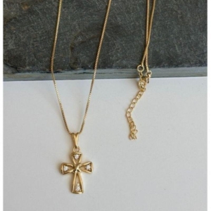 COLAR  CRUZ PONTO DE LUZ