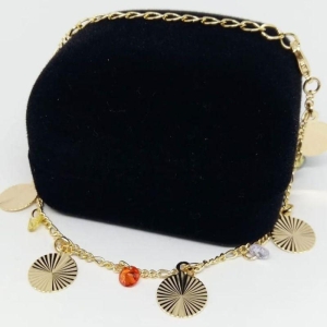 PULSEIRA CHAPA PONTO DE LUZ COLORIDO