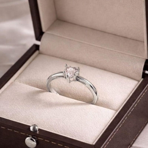 ANEL SOLITARIO CORAÇAO