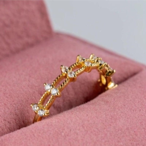 ANEL ZIRCONIA LINHA FINA