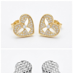 BRINCO CORAÇÃO CRAVEJADO ANJO