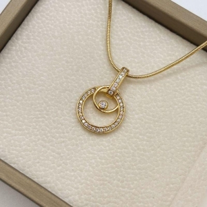 COLAR CIRCULO EM ZIRCONIA