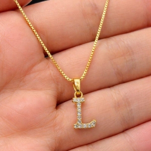 COLAR LETRA L CRAVEJADO