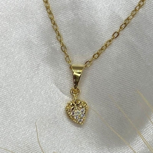 COLAR MORANGO CRAVEJADO