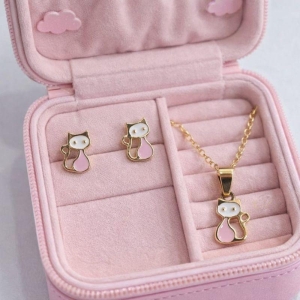 CONJUNTO GATINHA ROSA