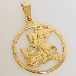 PINGENTE SAO JORGE VAZADO