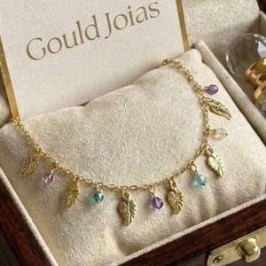 PULSEIRA FOLHAS ZIRCONIAS COLORIDAS