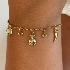 PULSEIRA PIMENTA DINHEIRO ARCORA C/ PEDRINHAS