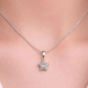 COLAR ESTRELA C/ ZIRCONIA