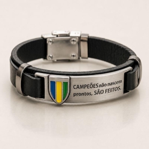 PULSEIRA BRASIL ALÇA DE COURO