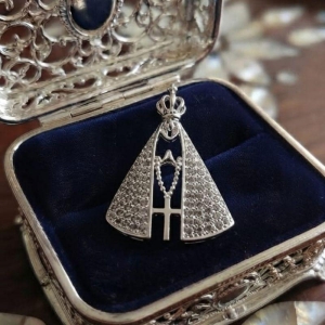 PINGENTE NOSSA SENHORA C ZIRCONIA