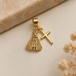 PINGENTE NOSSA SENHORA CRUZ