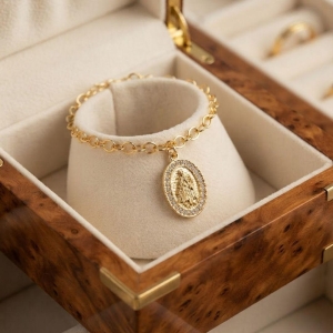 PULSEIRA MEDALHA NOSSA SENHORA