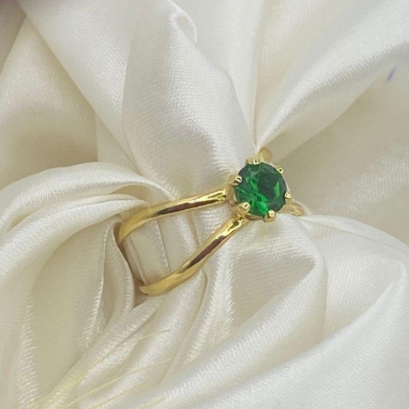 ANEL INFINITO PONTO DE LUZ VERDE