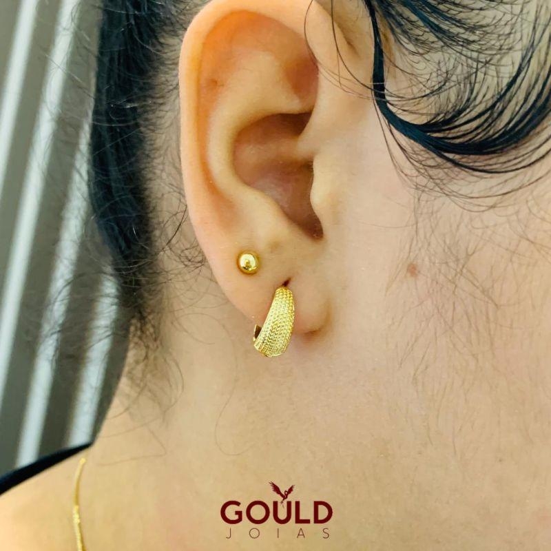 ARGOLA GOTA G DETALHES