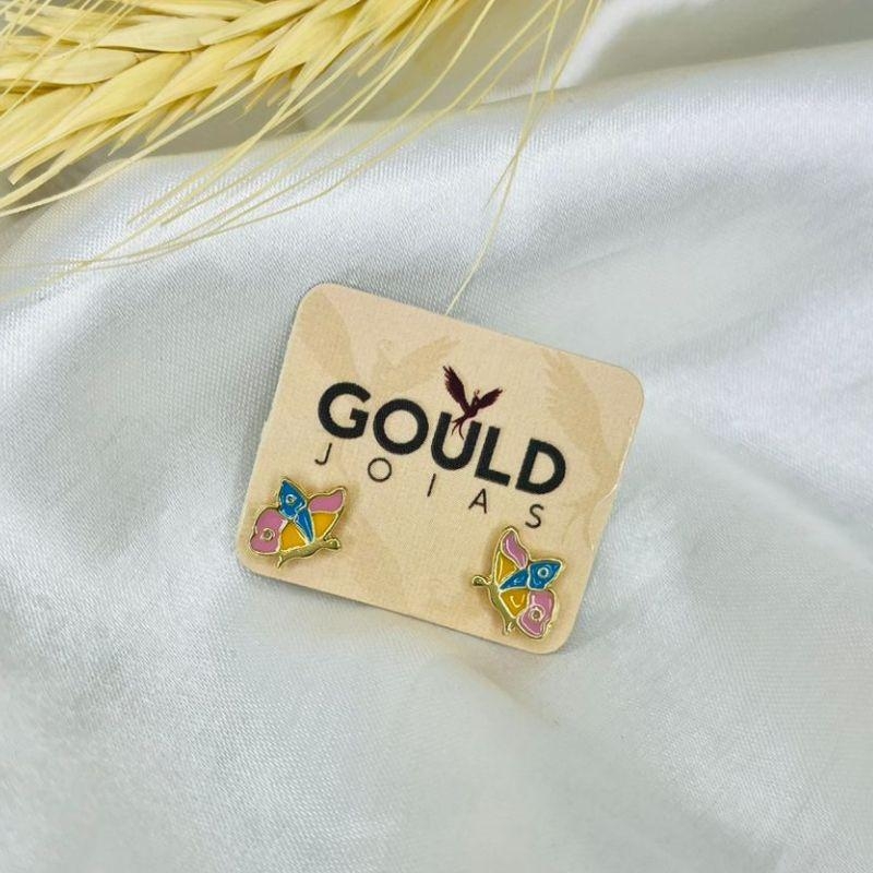 BRINCO INFANTIL BORBOLETA RESINA